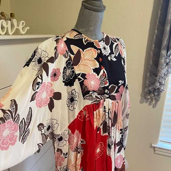 byTiMo Designer Dress in Beautiful and Unique Print Size XS - Picture 4 of 6